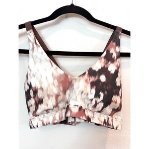 Offline by Aerie Women's Size S Sports Bra Medium Support Brown Athleisure Yoga